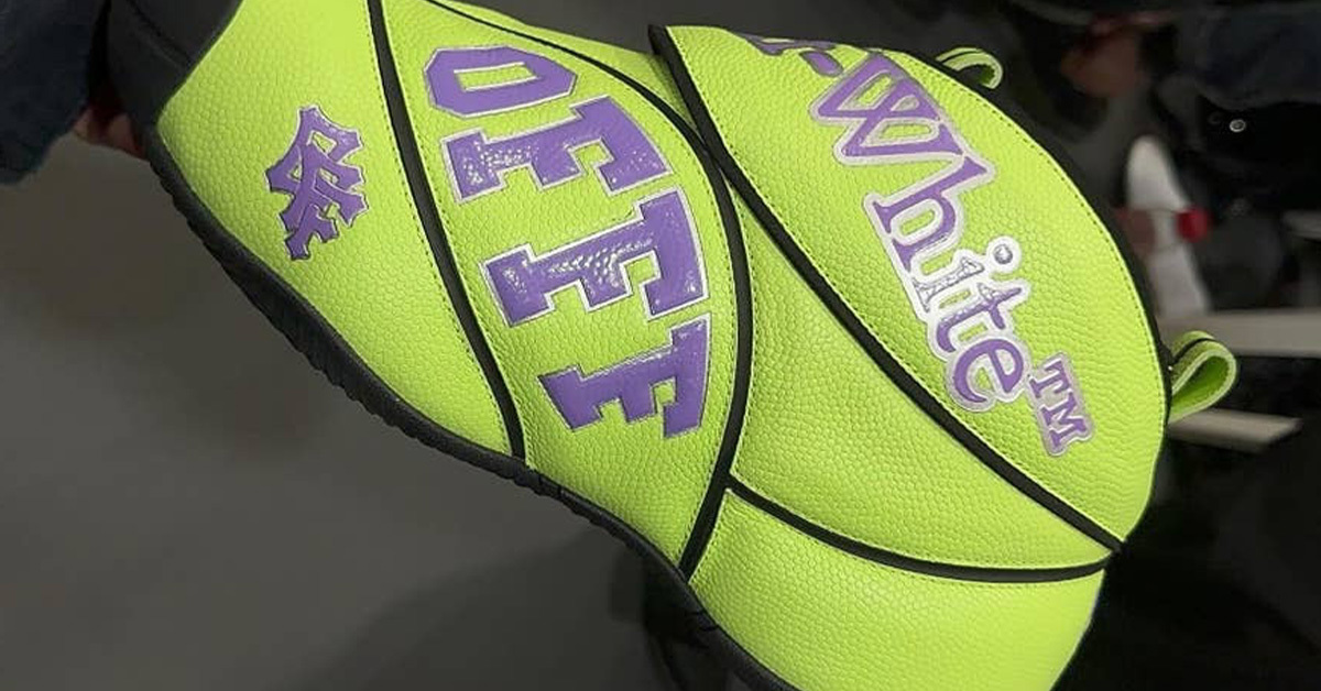 Off-White stellt "The Baller" Basketballschuh vor